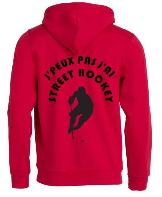 J'peux pas j'ai Hockey — dos