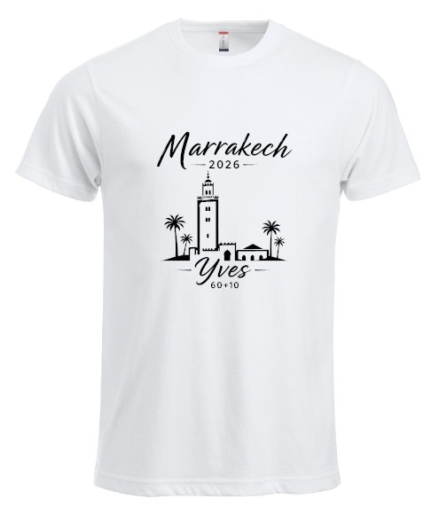 Marrakech 60+10 — blanc