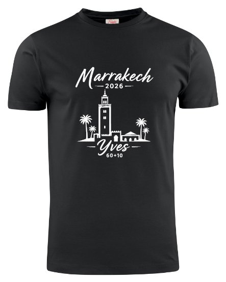 Marrakech 60+10 — noir